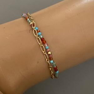 NWT Kendra Scott Camry double beaded bracelet